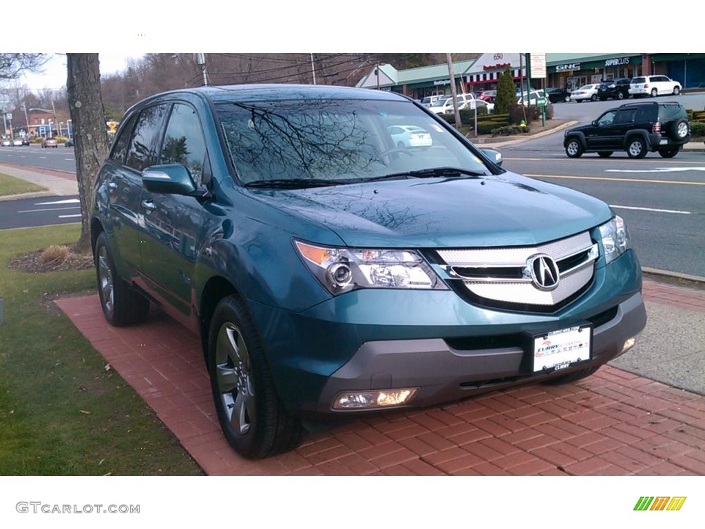 Steel Blue Metallic 2008 Acura MDX Technology Exterior Photo #41042673