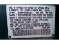 2008 Acura MDX Technology Info Tag