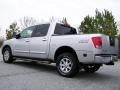 2005 Radiant Silver Nissan Titan LE Crew Cab 4x4  photo #4