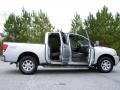 Radiant Silver 2005 Nissan Titan LE Crew Cab 4x4 Exterior