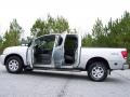 2005 Radiant Silver Nissan Titan LE Crew Cab 4x4  photo #14