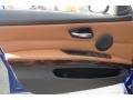 Saddle Brown Dakota Leather Door Panel Photo for 2011 BMW 3 Series #41046353