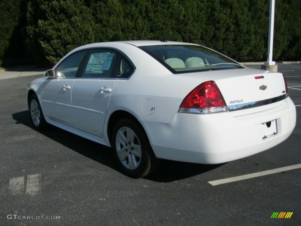 2011 Impala LS - Summit White / Neutral photo #3
