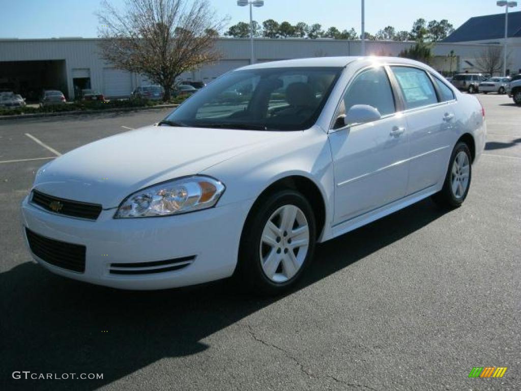 2011 Impala LS - Summit White / Neutral photo #4