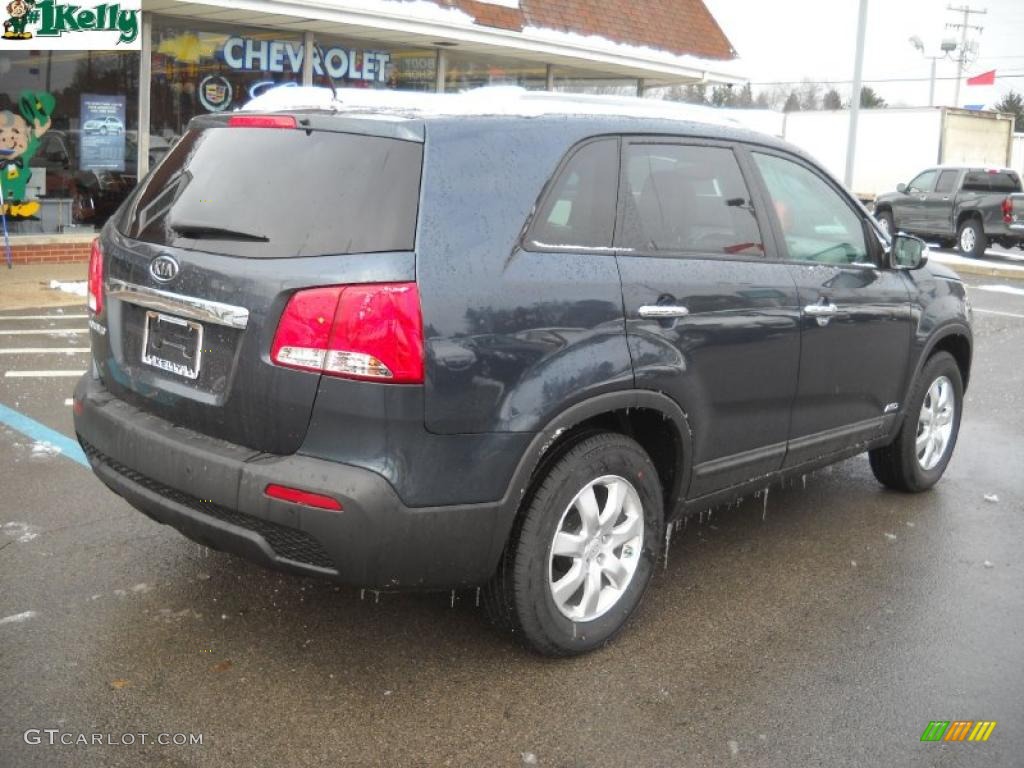 Pacific Blue 2011 Kia Sorento LX AWD Exterior Photo #41047941
