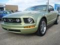 Legend Lime Metallic 2006 Ford Mustang V6 Deluxe Coupe Exterior