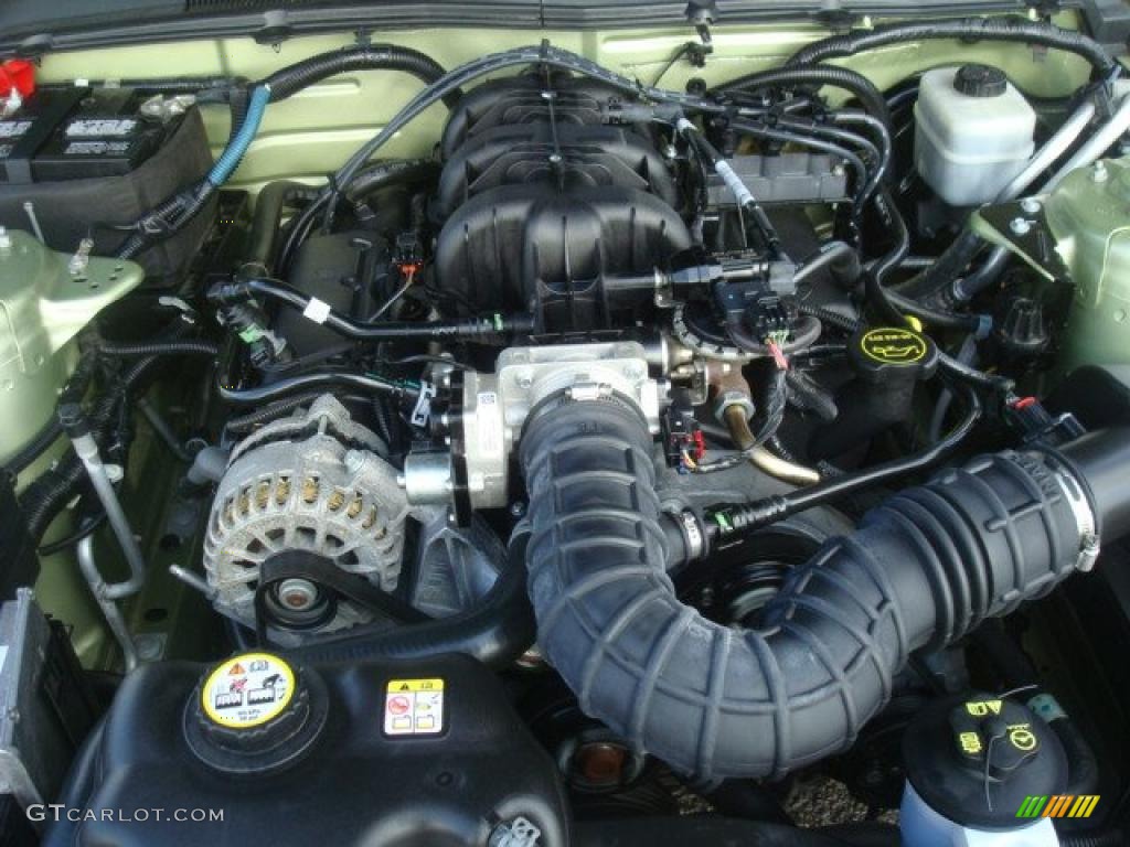 2006 Ford Mustang V6 Deluxe Coupe 4.0 Liter SOHC 12-Valve V6 Engine Photo #41048401