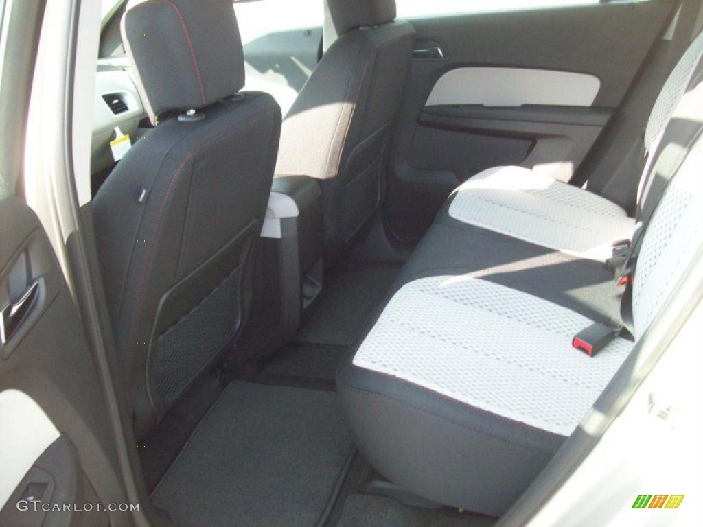 Light Titanium/Jet Black Interior 2011 Chevrolet Equinox LS Photo #41048557