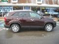 2011 Dark Cherry Kia Sorento LX  photo #2