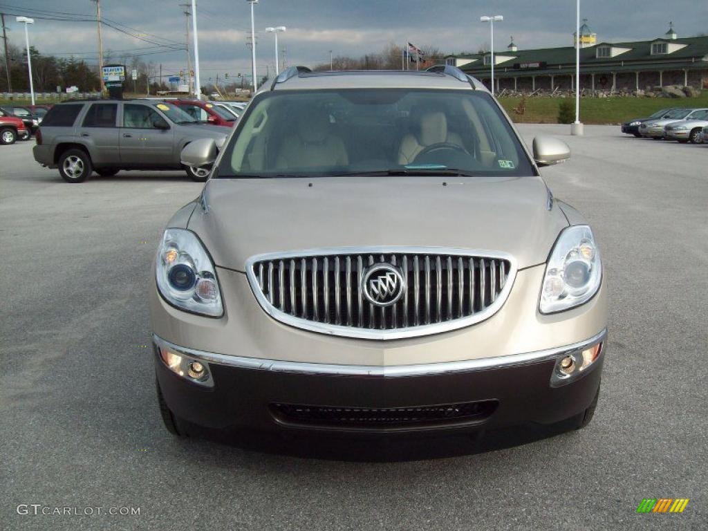 2011 Enclave CXL - Gold Mist Metallic / Cashmere/Cocoa photo #20