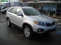 Bright Silver 2011 Kia Sorento EX AWD