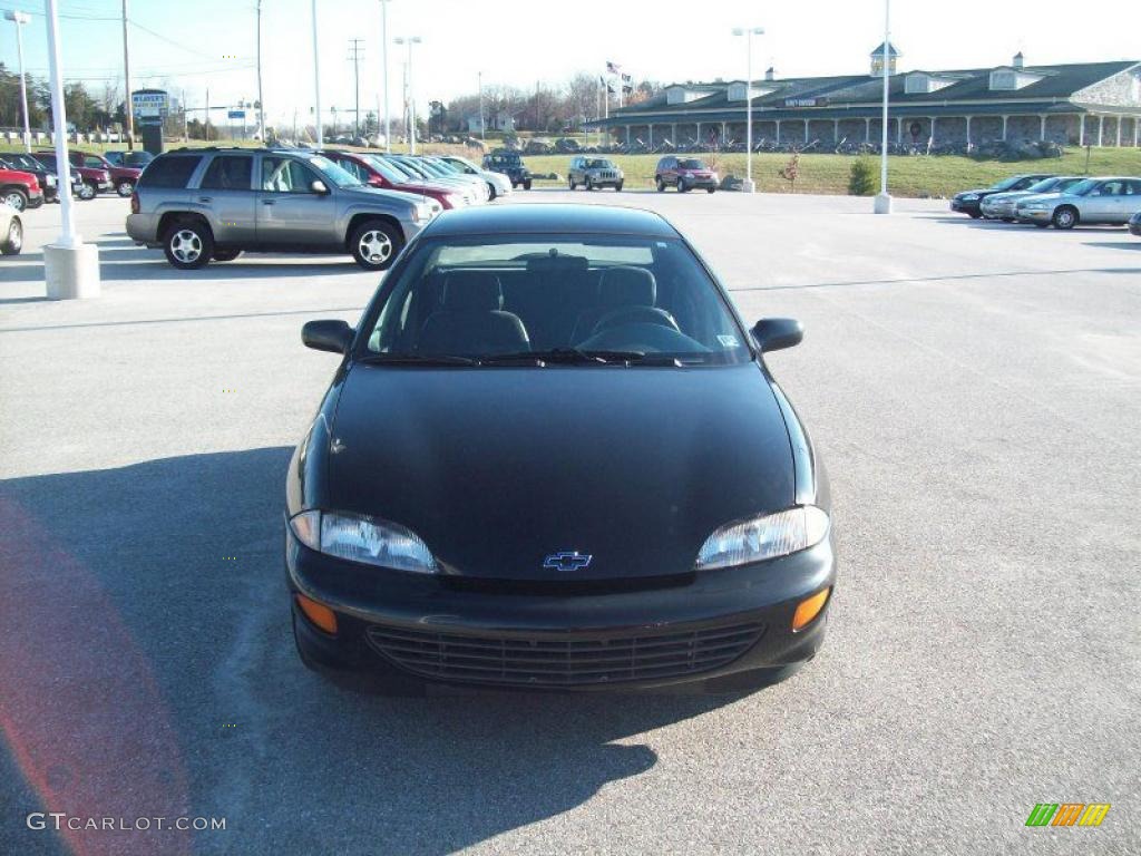 1996 Cavalier Sedan - Black / Dark Gray photo #19