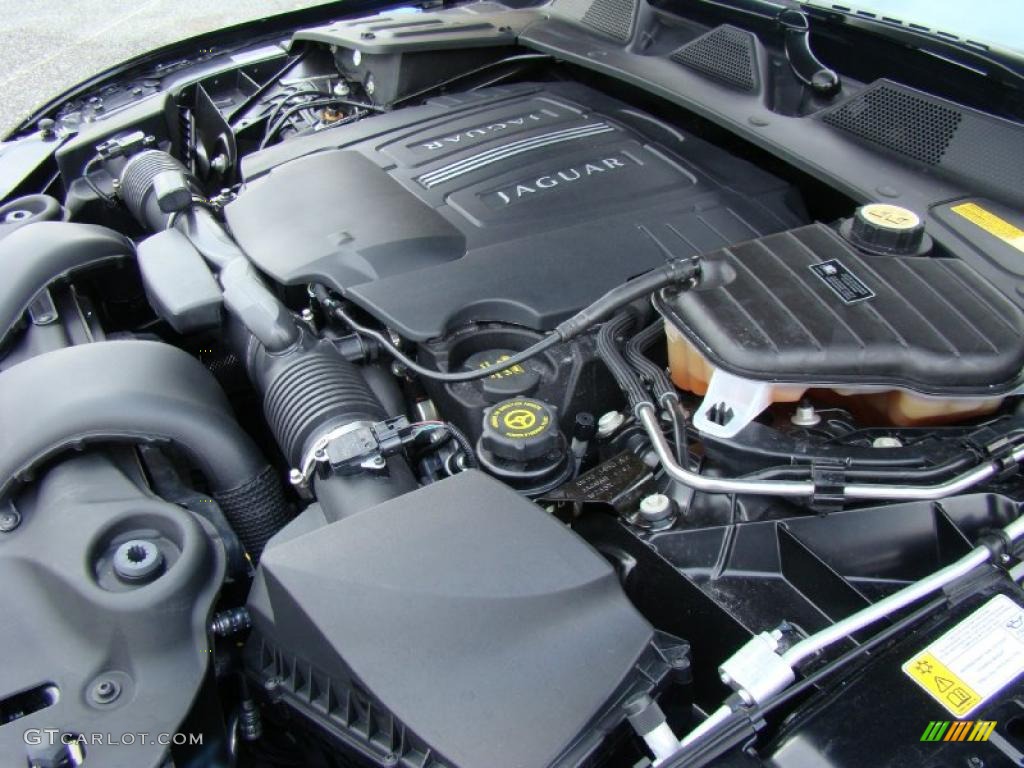 2011 Jaguar XJ XJL 5.0 Liter GDI DOHC 32-Valve VVT V8 Engine Photo #41050713