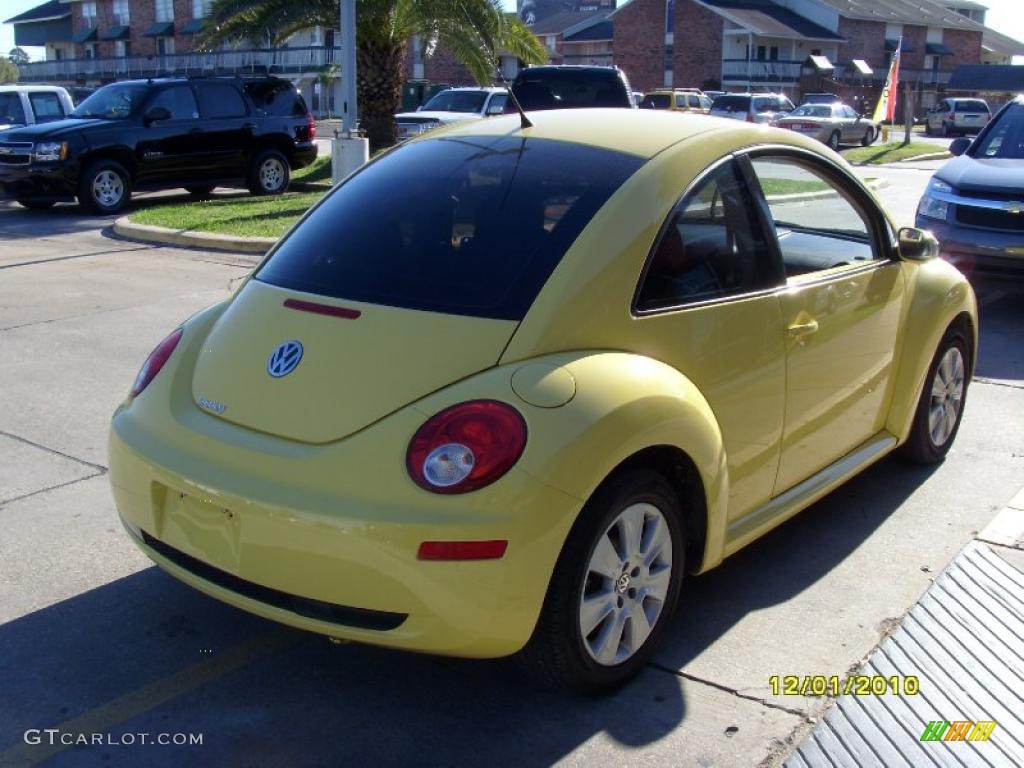 2009 New Beetle 2.5 Coupe - Sunflower Yellow / Black photo #4