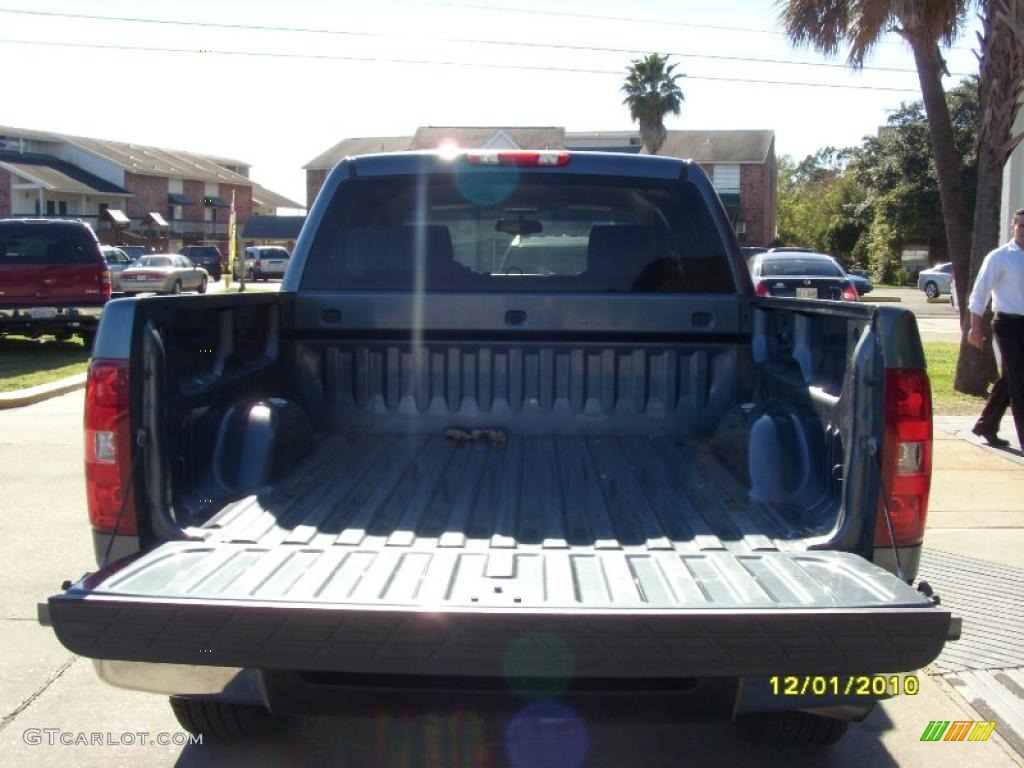 2007 Silverado 1500 LT Crew Cab - Blue Granite Metallic / Ebony Black photo #3