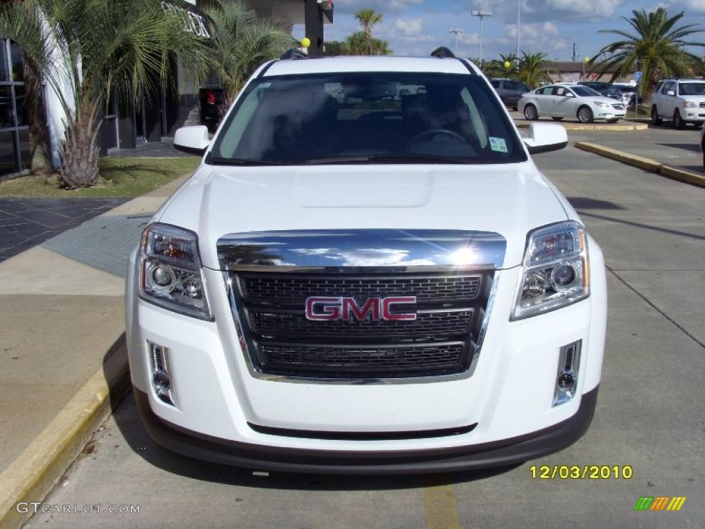 Olympic White 2011 GMC Terrain SLT Exterior Photo #41053261