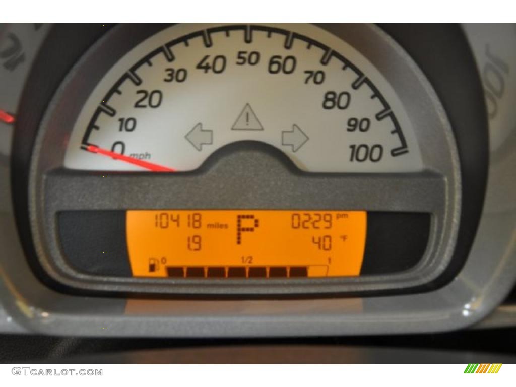 2009 Smart fortwo passion cabriolet Gauges Photo #41054073