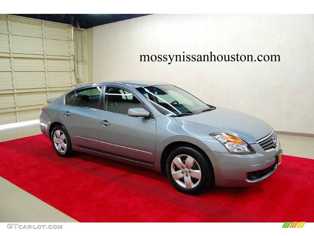 2007 Altima 2.5 S - Precision Gray Metallic / Charcoal photo #1