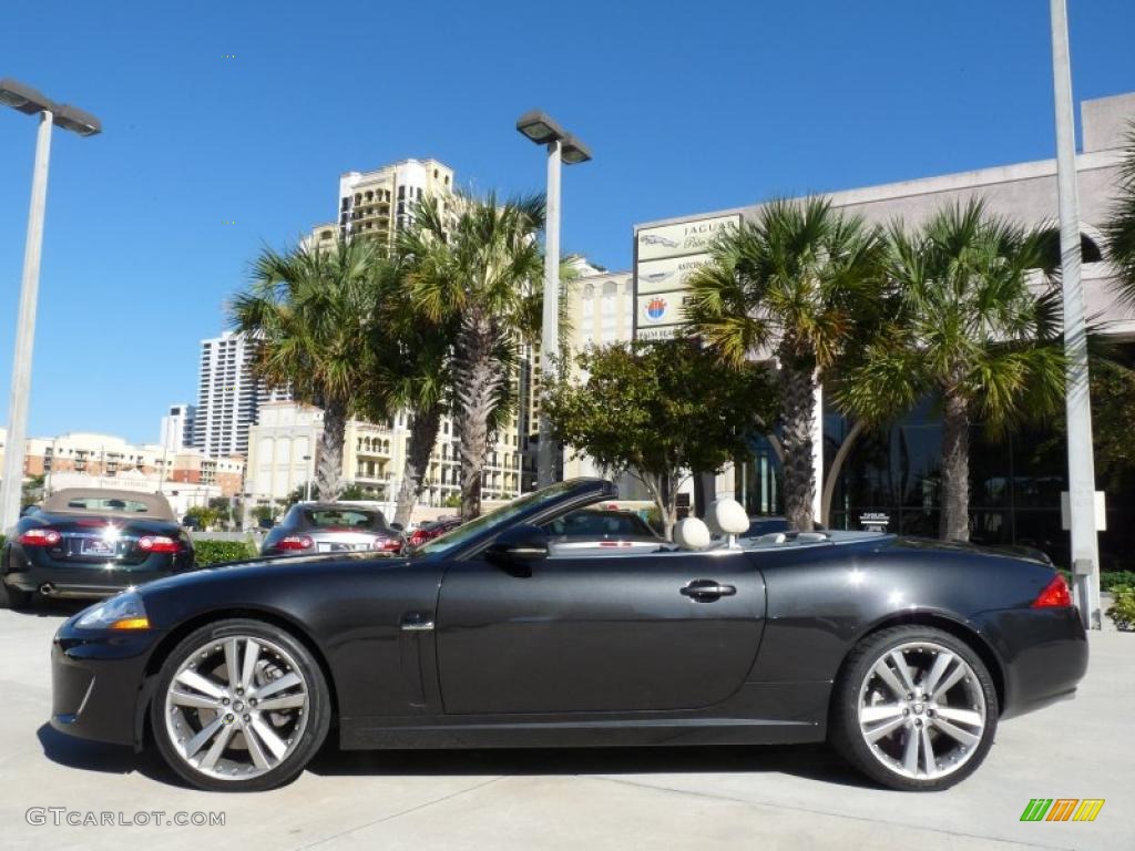 Stratus Grey Metallic 2011 Jaguar XK XK Convertible Exterior Photo #41054141