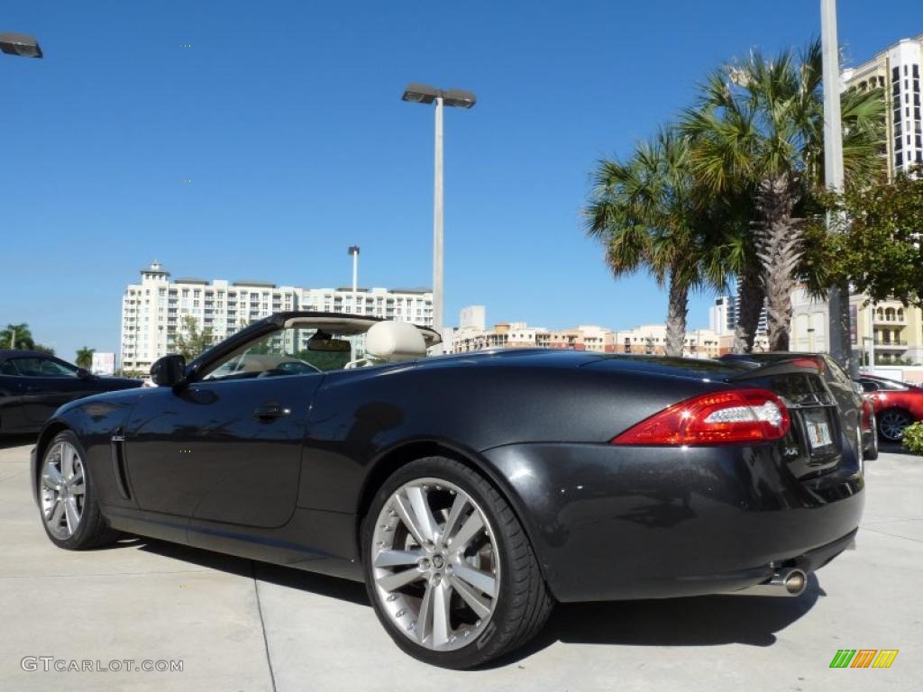 Stratus Grey Metallic 2011 Jaguar XK XK Convertible Exterior Photo #41054165