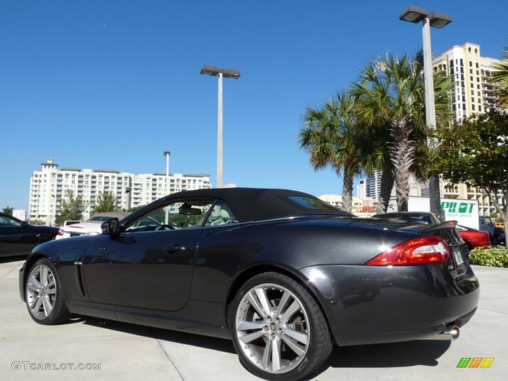 Stratus Grey Metallic 2011 Jaguar XK XK Convertible Exterior Photo #41054181