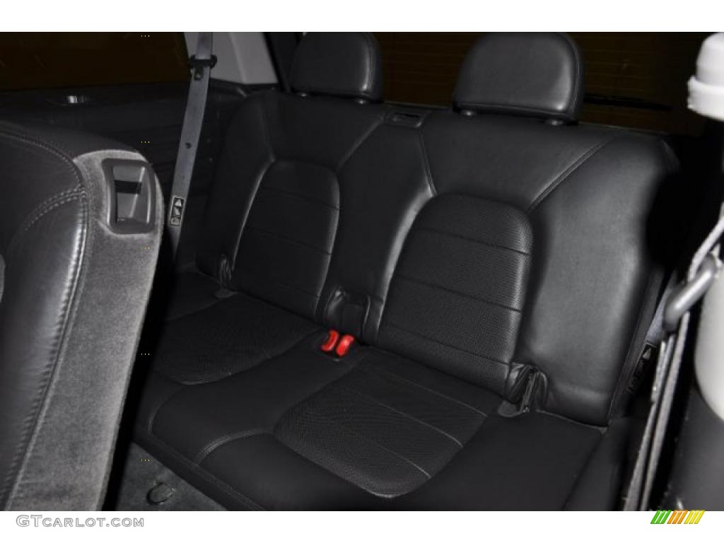 2002 Explorer Limited 4x4 - Black Clearcoat / Midnight Grey photo #13