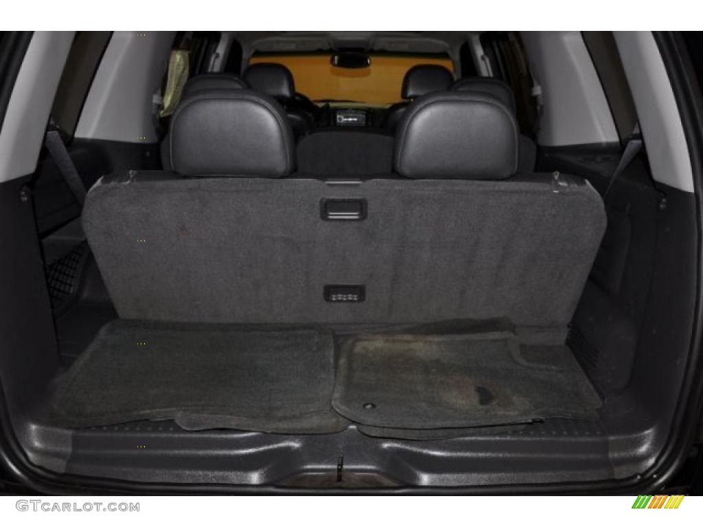 2002 Explorer Limited 4x4 - Black Clearcoat / Midnight Grey photo #14