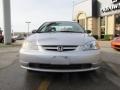 2001 Satin Silver Metallic Honda Civic LX Coupe  photo #2