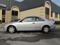 2001 Satin Silver Metallic Honda Civic LX Coupe  photo #4