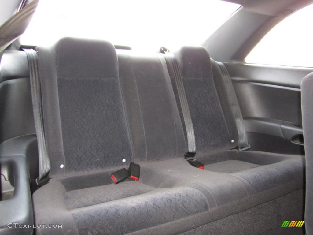 Black Interior 2001 Honda Civic LX Coupe Photo #41056526