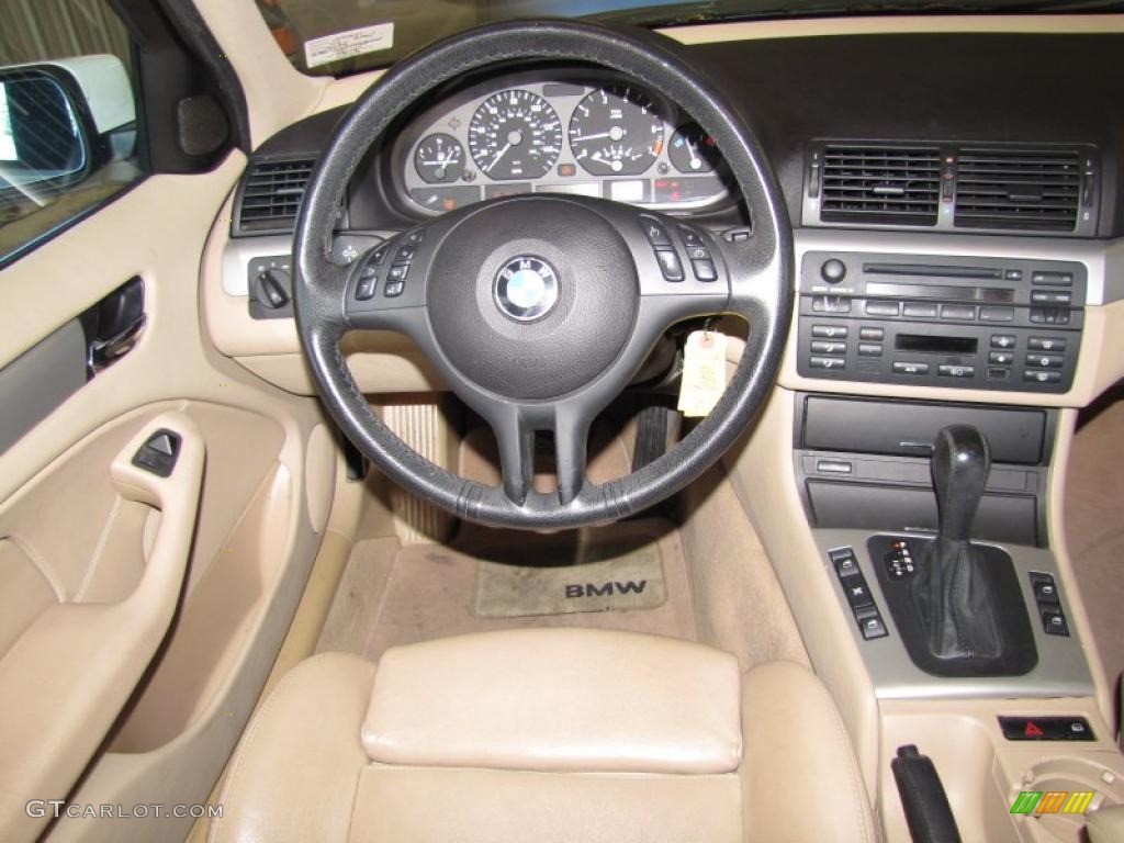 2004 3 Series 325i Sedan - Alpine White / Sand photo #13