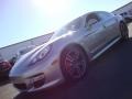 Platinum Silver Metallic 2011 Porsche Panamera Turbo