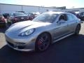 Platinum Silver Metallic - Panamera Turbo Photo No. 2