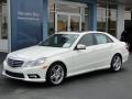 2011 Arctic White Mercedes-Benz E 550 Sedan  photo #1