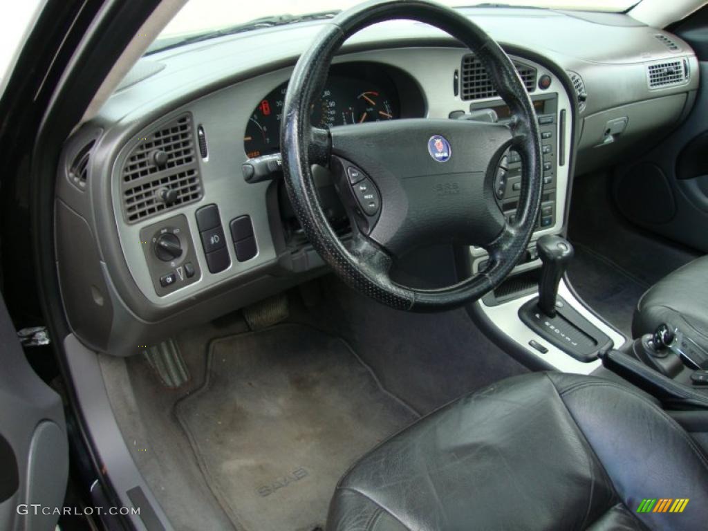 Charcoal Grey Interior 2002 Saab 9-5 Aero Sedan Photo #41059407