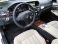 Ash/Black 2011 Mercedes-Benz E 550 Sedan Interior Color