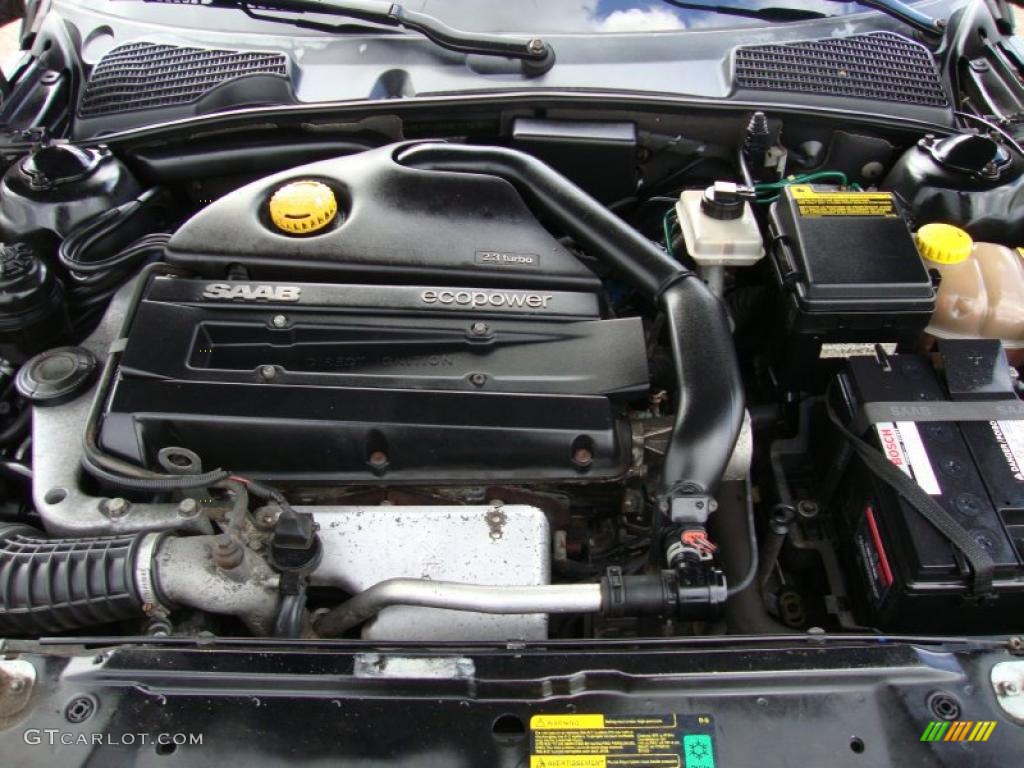 2002 Saab 9-5 Aero Sedan 2.3 Liter Turbocharged DOHC 16-Valve 4 Cylinder Engine Photo #41059739