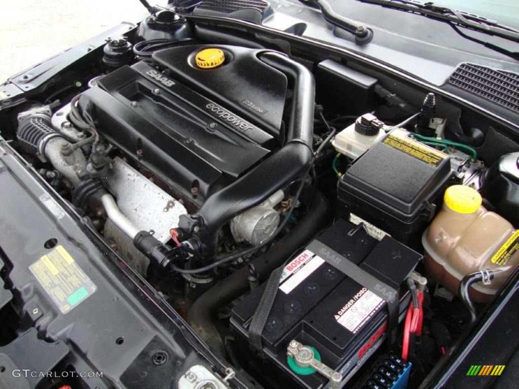 2002 Saab 9-5 Aero Sedan 2.3 Liter Turbocharged DOHC 16-Valve 4 Cylinder Engine Photo #41059755