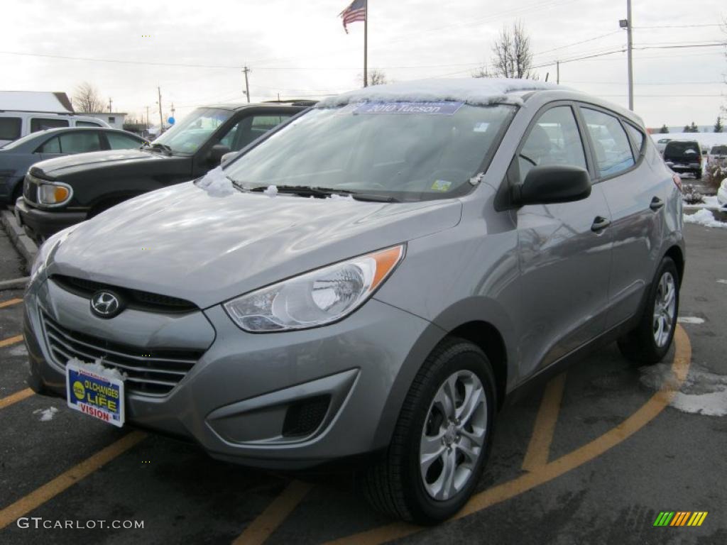 2010 Tucson GLS - Graphite Gray / Black photo #1