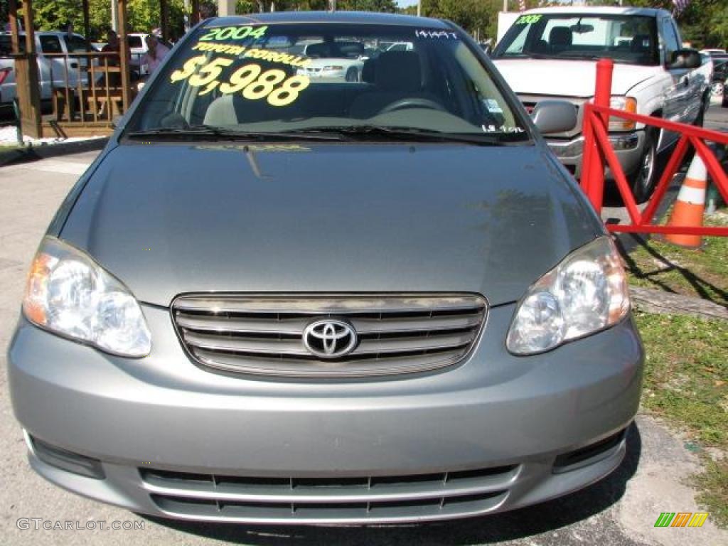 2004 Corolla LE - Mineral Green / Pebble Beige photo #3