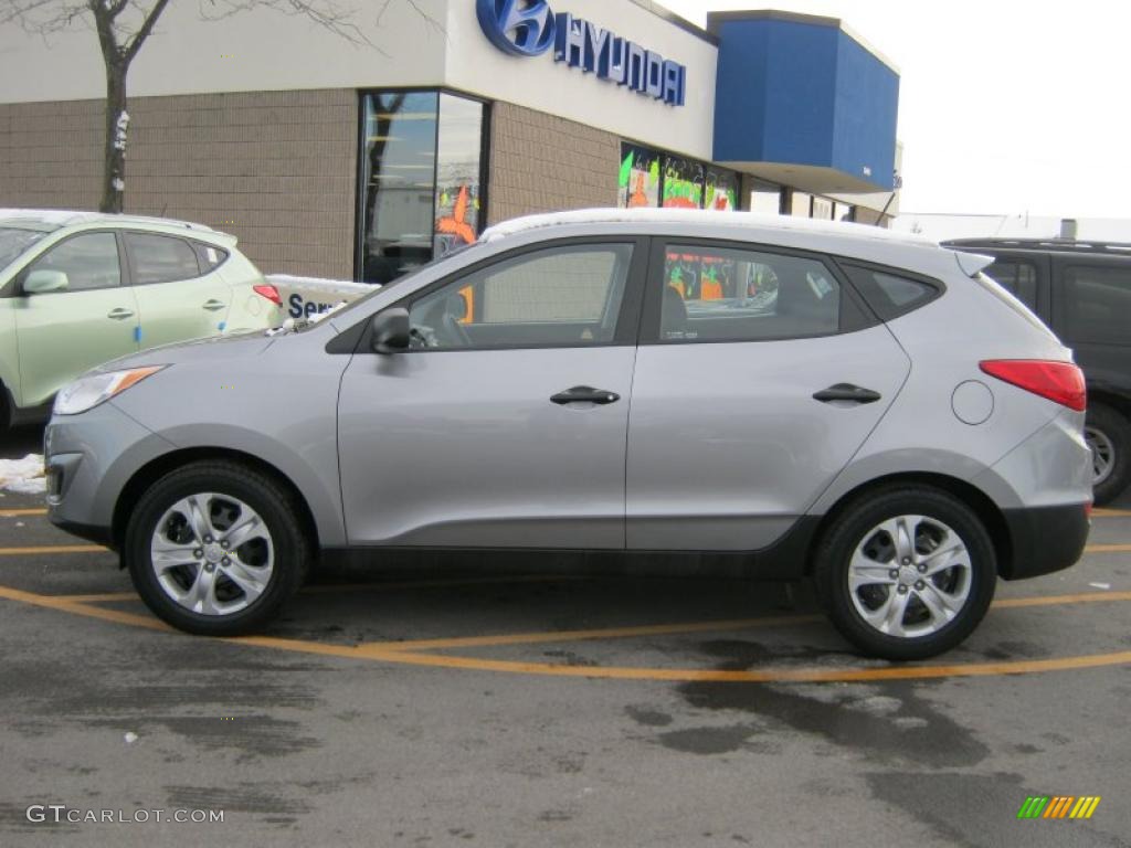 2010 Tucson GLS - Graphite Gray / Black photo #13