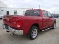 2010 Inferno Red Crystal Pearl Dodge Ram 1500 Laramie Crew Cab 4x4  photo #8