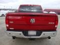 2010 Inferno Red Crystal Pearl Dodge Ram 1500 Laramie Crew Cab 4x4  photo #9