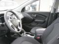 Black 2010 Hyundai Tucson GLS Interior Color