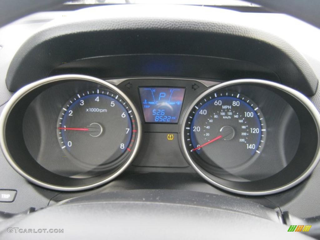 2010 Hyundai Tucson GLS Gauges Photo #41060987