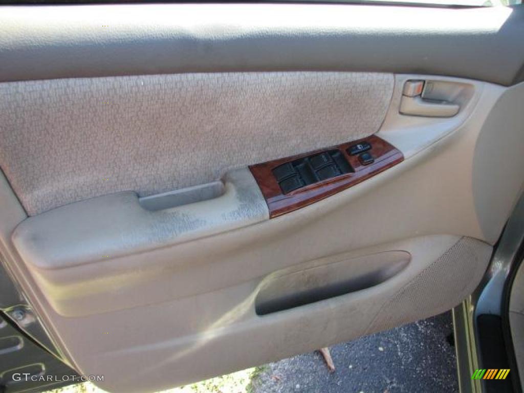 2004 Corolla LE - Mineral Green / Pebble Beige photo #17