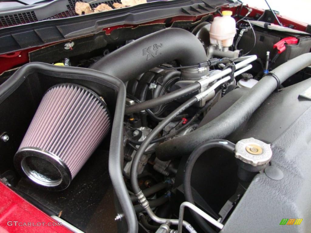 2010 Dodge Ram 1500 Laramie Crew Cab 4x4 5.7 Liter HEMI OHV 16-Valve VVT MDS V8 Engine Photo #41061359