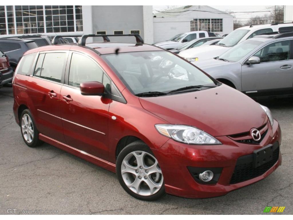 Copper Red Mica 2009 Mazda MAZDA5 Touring Exterior Photo #41061475