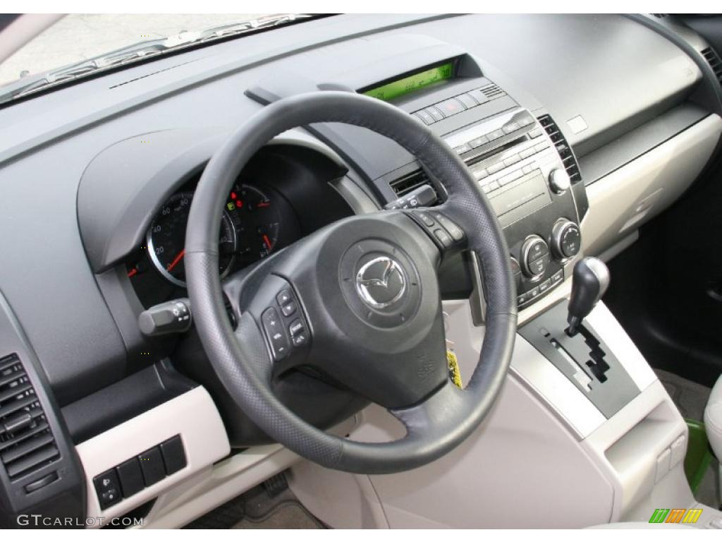 2009 Mazda MAZDA5 Touring Sand Dashboard Photo #41061619