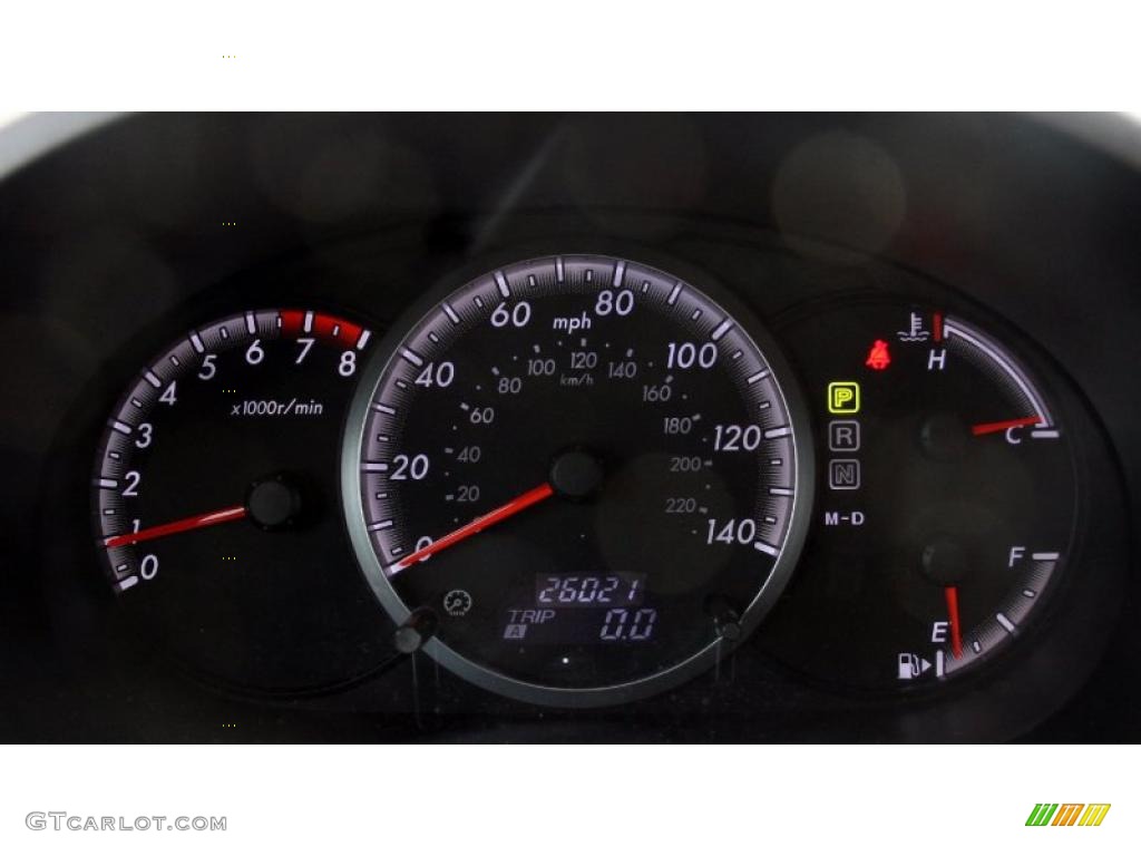 2009 Mazda MAZDA5 Touring Gauges Photo #41061759